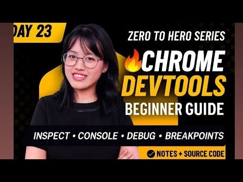 Chrome DevTools Tutorial for Beginners | Inspect, Debug, Console, Breakpoints Explained | Web Dev
