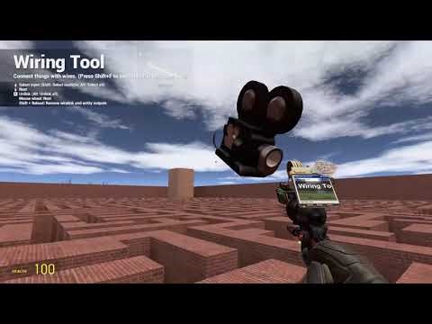 How to connect the camera to screen on GMod [WireMod]