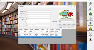 School Library System Using C# and MySQL Database Free Source Code