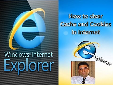 How to clear Cache and Delete Cookies in Internet Explorer?