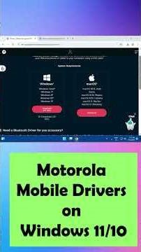 Install Motorola Drivers on Windows 11/10