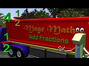 Adding Fractions - Unlike Denominators and Mixed Fractions 5th Grade - Mage Math