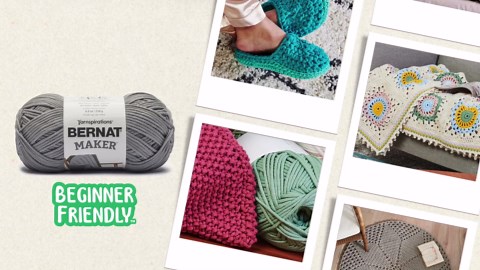 Bernat Pipsqueak Baby Baby Print Yarn - 3 Pack of 100g/3.5oz - Polyester - 5 Bulky - 101 Yards - Knitting/Crochet