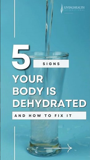 5 Signs Your Body Is Dehydrated (And How To Fix It!)