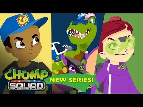 NEW Series! - Chomp Squad - 'Chomp, Stomp & Save the Day!' Official Trailer