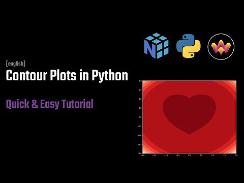 Contour Plots in Python | using Matplotlib