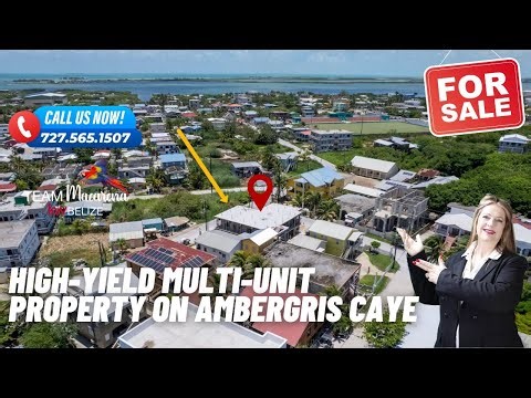 Keller Williams Belize Macarena Rose - High-Yield Multi-Unit Property on Ambergris Caye, Belize