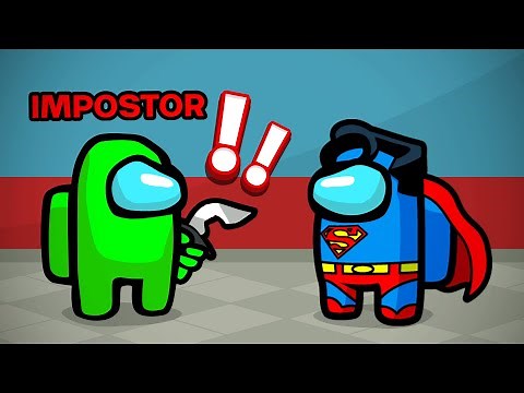 IMPOSTOR VS SUPERMAN In Among Us!