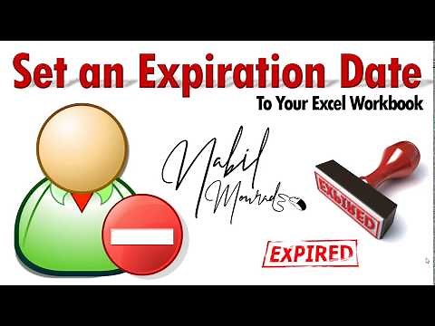 Set an Expiration Date to your Excel File