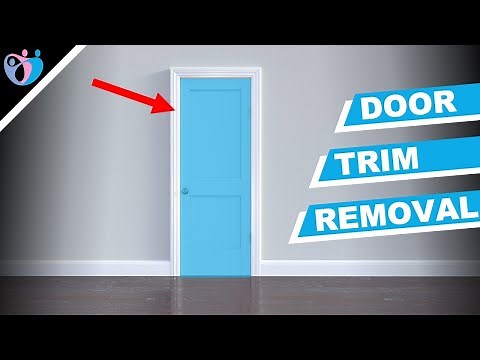 How to remove door trim