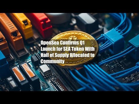 OpenSea Confirms Q1 Launch for SEA Token With Half of Supply Allocated to Community