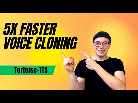 5x Faster Voice Cloning | Tortoise-TTS-Fast | Tutorial