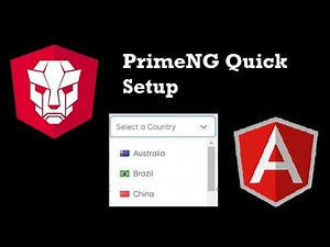 PrimeNG Quick Setup For Angular