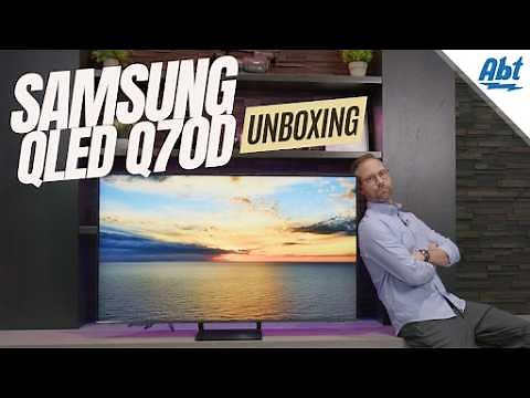 Samsung Q70D Series QLED TV Unboxing and First Look