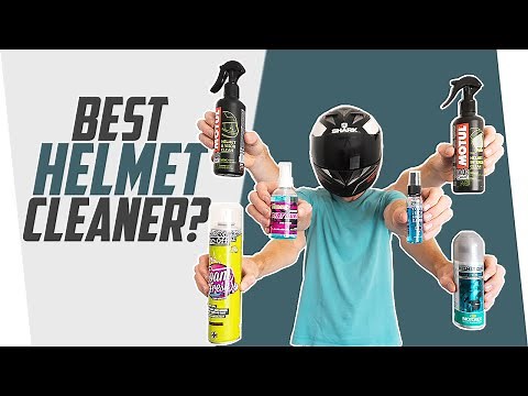 Which Motorcycle Helmet Cleaner Is Best?