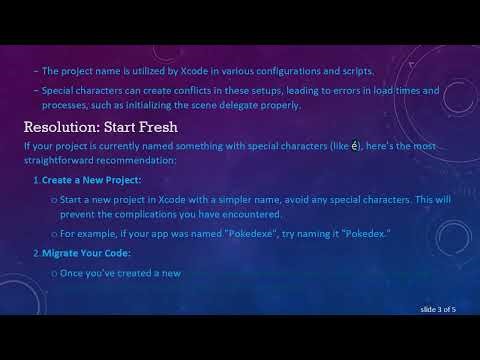 Fixing the Xcode Simulator Black Screen: The é Problem