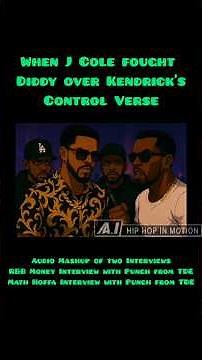 J. Cole vs Diddy Over Kendrick's "Control" Verse? | Animated Punch Interview Mashup