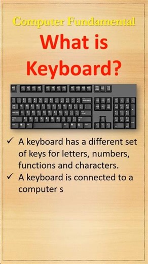 What is Computer Keyboard? Keyboard Introduction | #computerfundamental #computertutorial