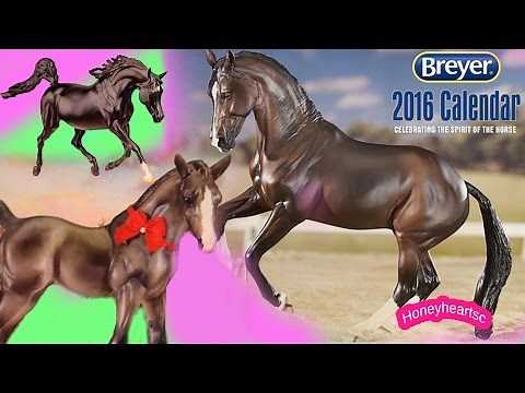 Breyer Horses 2016 New Traditionals from Horse Calendar - Review Video Honeyheartsc