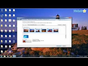 How to Make Your Background a Slideshow in Windows 7