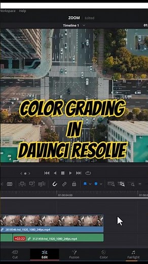 How To Color Grade In Davinci Resolve For Beginners