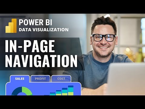 How to create Power BI In-Page Navigation with Bookmarks and Buttons