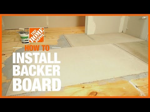 How to Install Cement Board