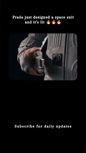 Prada Just Built a NASA Spacesuit 🤯 #prada #space