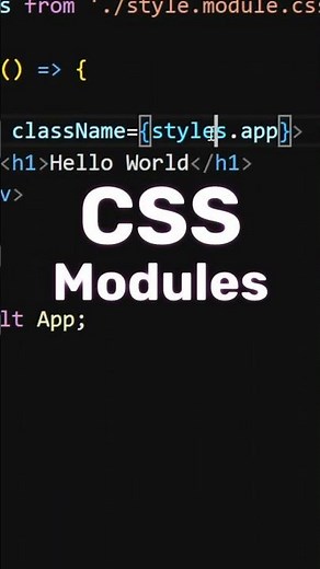 CSS Modules in React Explained | Easy & Scalable Styling for Your Components