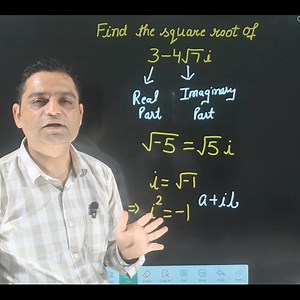65K views · 1.2K reactions | Square Root of a Complex Number | Maths Solutions by Nand Kishore | Facebook