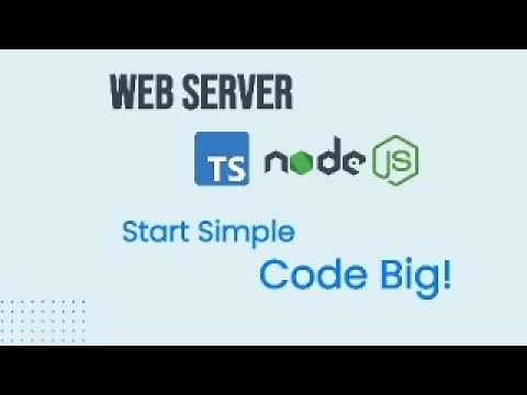 BUILDING a Simple Web Server with Node.js and Typescript Made EASY