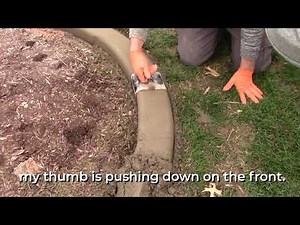 How to Trowel | Landscape Curbing Tips | The Curb Depot