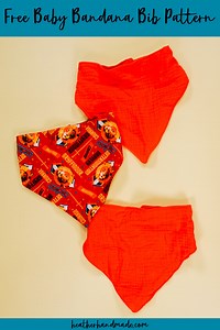 Free Baby Bandana Bib Pattern