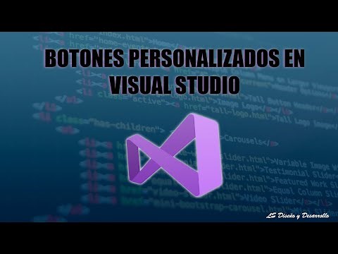 Como hacer BOTONES PERSONALIZADOS en Visual Studio