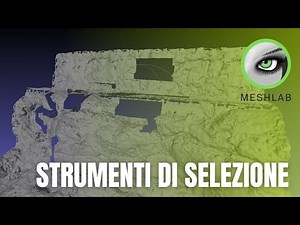 Meshlab - Selezioni