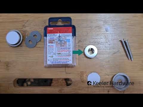 How to install a PLS24 Concealed Magentic Catch