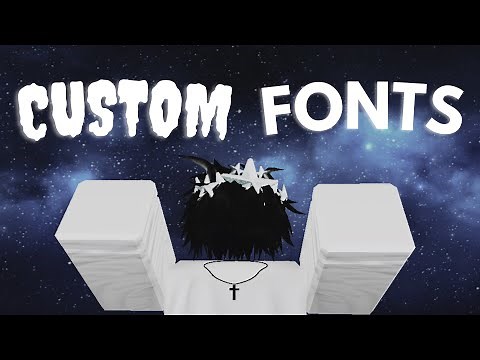 ✅ How To Get CUSTOM FONTS In Roblox 💻
