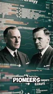 The Story Behind the First Computer | ENIAC Explained | The Orgion of Computing.