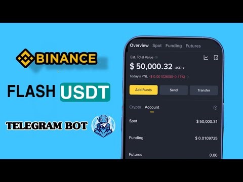 Flash Usdt via Telegram Bot