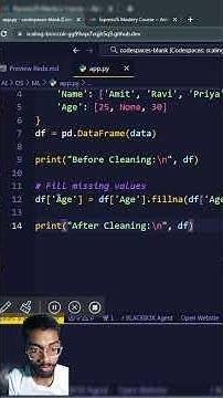 Data Cleaning in machine learning #ai #data