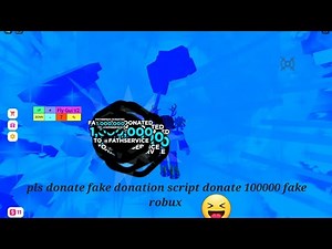 pls donate -fake donation script Arceus x GUI