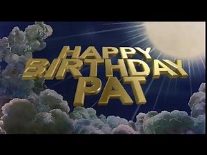 Happy birthday Pat - Monty Python Style!