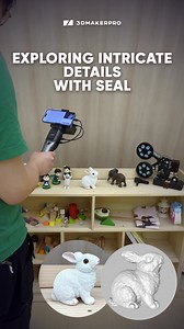 Save 10% on Seal 3D Scanner during our Halloween Sale. Equipped with High-Precision and Anti-Shake Optical lenses, making it easier for you to create high-quality 3D models of objects. Shop Now: https://bit.ly/3SuGvBL | 3DMakerpro | Facebook
