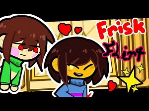 Frisk flirts during genocide | Undertale Animation