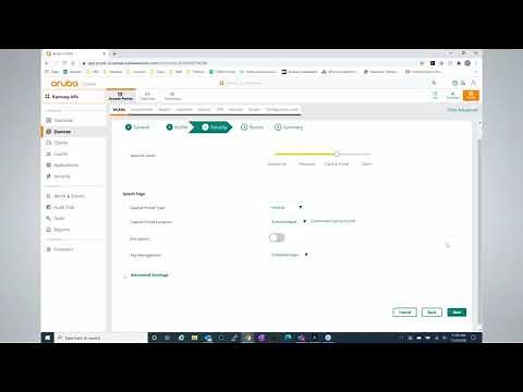 Aruba Instant AP configuration Guide