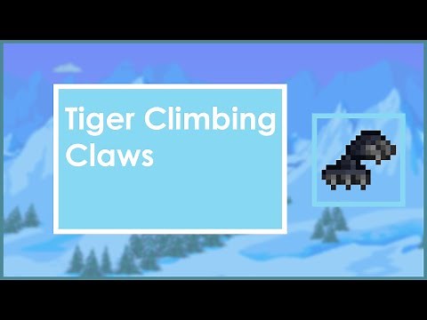 How to: Tiger Climbing Gear - Terraria