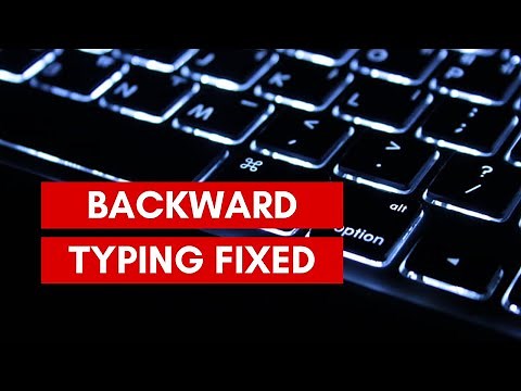 How to Fix Keyboard Typing Backwards on Windows 11 / 10 Problem