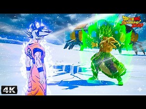 Epic & Insane Battle! ★ Goku vs Broly ★ Dragon Ball Sparking ZERO (4K 60FPS)