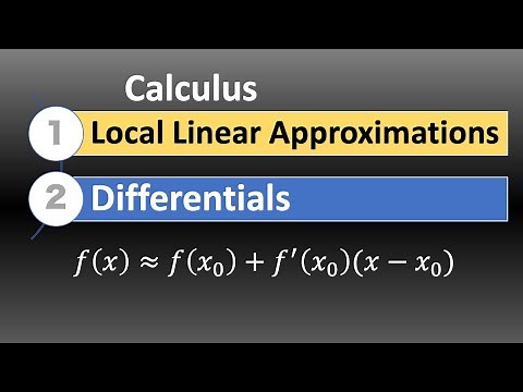 Local Linear Approximations and Differentials