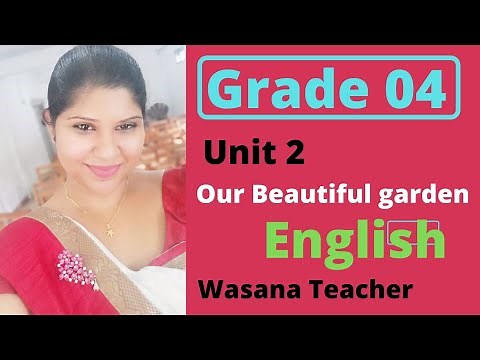 Grade 4 English lesson in sinhala ethaksalawa Unit 2 Learn English with wasana Teacher